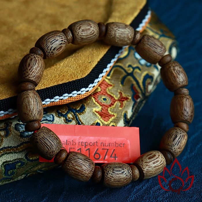 Vòng Trầm Hương Lu Trúc | 8 Ly | Trầm Tốc Kiến Tự Nhiên